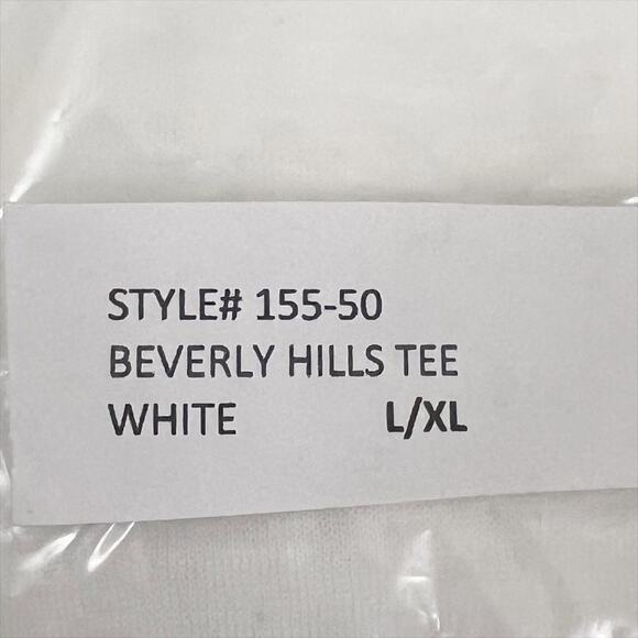 San Francisco City Lights Beverly Hills Tee T-Shirt White Size Large/XL NEW - Picture 9 of 9